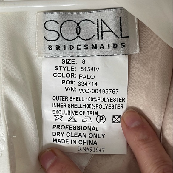 DRESS. Size 8.  Social Bridesmaids Formal - Picture 7 of 7